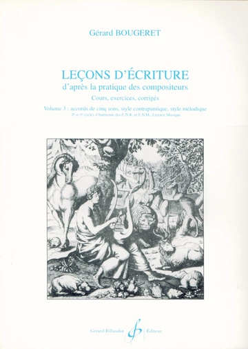 Leçons d’écriture d’après la pratique des compositeurs. Volume 3 Visuel